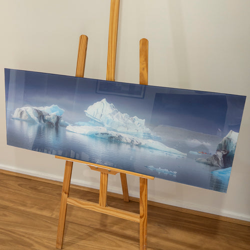 Blue Bergs Acrylic Print