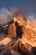 Glowing Rockies