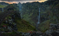 Moss and Falls
