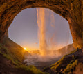 Sunset Falls