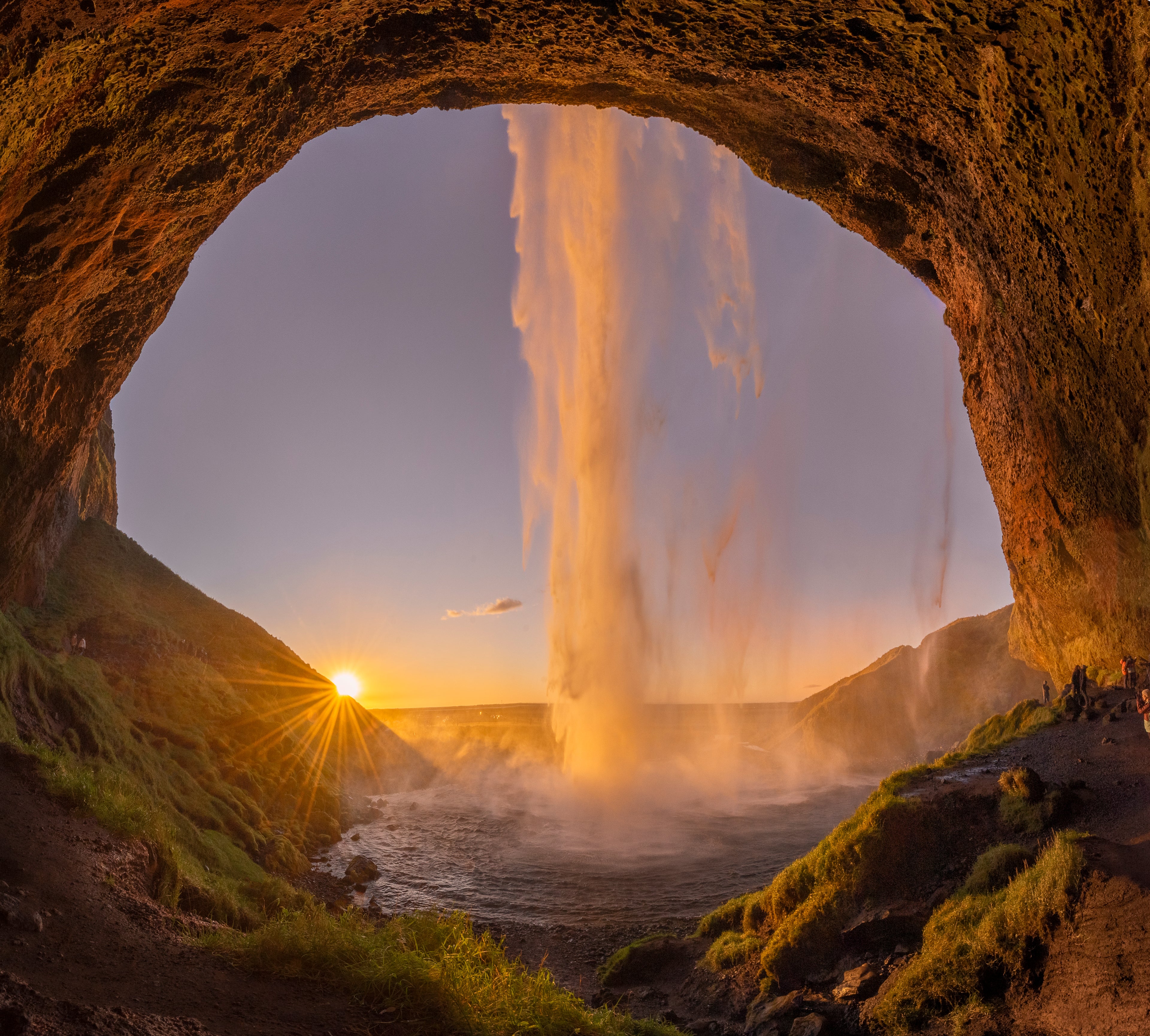 Sunset Falls